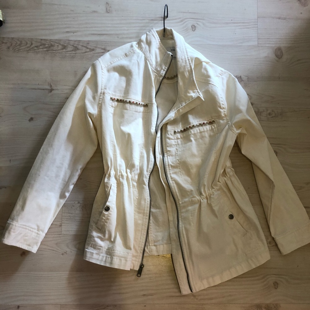 Old Navy Jacket with Cinched Waist
